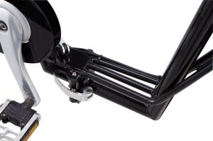 The-sliders Metro Black gustowny i komfortowy, składany rower, hulajnoga 2w1 6