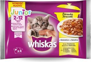 Whiskas Junior drobiowa potrawka w galaretce - Saszetka 1