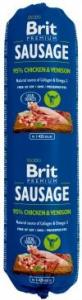 Brit Premium Sausage kurczak z dziczyzną 800g 1