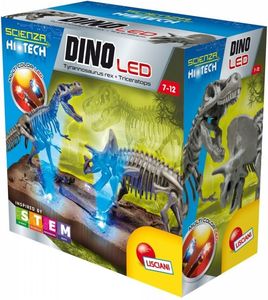Figurka Lisciani Hi-Tech Dinozaury LED 66919 Lisciani Giochi  (304-66919) 1