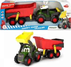 Dickie Happy Traktor z przyczepką (203819002) 1