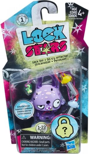 Figurka Hasbro Lock Stars Fioletowy Paskudnik Zombie ( E3103/E3161) 1