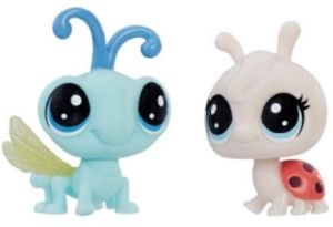 Figurka Hasbro Littlest Pet Shop Ladybug Dragonfly Dwupak 2