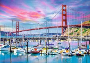 Trefl Puzzle 2000 elementów - Golden Gate, San Francisco (GXP-645729) 1