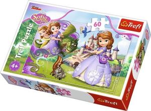 Trefl Puzzle 60 elementów - Jej Wysokość Zosia, Przygody księżniczki Zosi (GXP-645415) 1