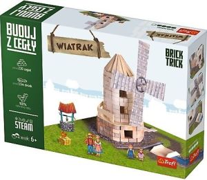 Trefl Klocki Brick Trick Wiatrak L (60878) 1