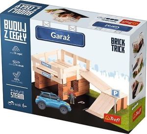 Trefl Klocki Brick Trick Garaż S (60869) 1