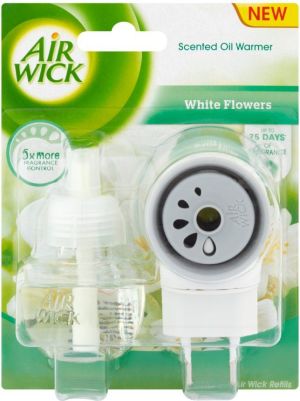 Air Wick AIR WICK_SET Life Scents wtyczka elektryczna + wkład Białe Kwiaty 19ml 1