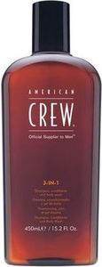 American Crew AMERICAN CREW_Official Supplier To Men 3-In-1 Shampoo Conditioner And Body Wash szampon odżywka i żel do kąpieli dla mężczyzn 450ml 1