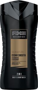 Axe AXE_2IN1 Body Hair Wash żel pod prysznic i szampon Signature Ceder Smooth 250ml 1