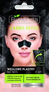Bielenda Carbo Detox Czarny Węgiel Plastry na nos 2 szt. 1