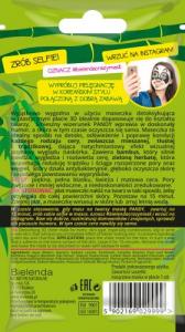 Bielenda Crazy Mask 3D Panda Detoksykująca maska w płacie 2