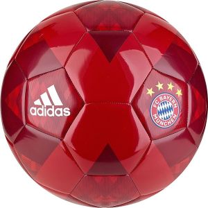 Adidas Piłka adidas FCB Bayern czerwony 5 1