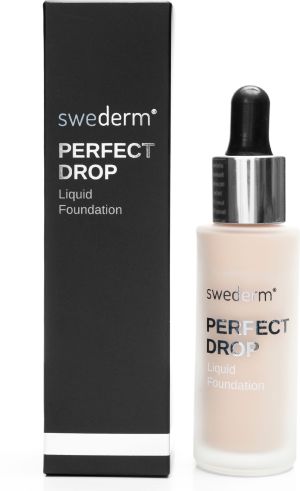 Swederm PERFECT DROP Liqiud Foundation Fluid LIGHT IVORY 30 ml 1