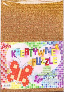 Polsirhurt Puzzle kreatywne brokat - mix kolorów 20x30cm 1