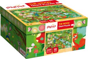 Lisciani Ludattica - Baby Puzzle 8+1. The Woo (304-58280) 1