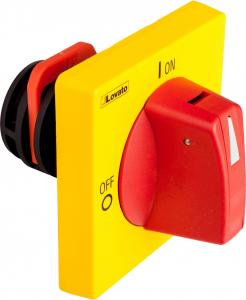 Lovato Electric Napęd drzwiowy czerwono-żółty z blokadą (GAX63) 1