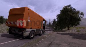 Symulator zamiatarki ulic PC 11