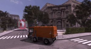 Symulator zamiatarki ulic PC 12