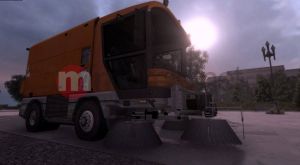 Symulator zamiatarki ulic PC 13