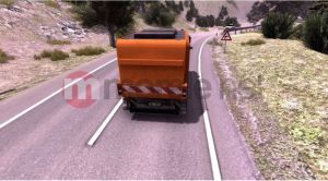 Symulator zamiatarki ulic PC 14