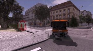 Symulator zamiatarki ulic PC 6