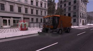 Symulator zamiatarki ulic PC 7