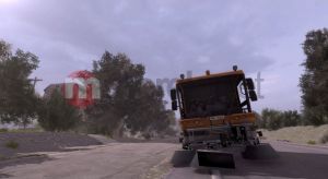 Symulator zamiatarki ulic PC 8