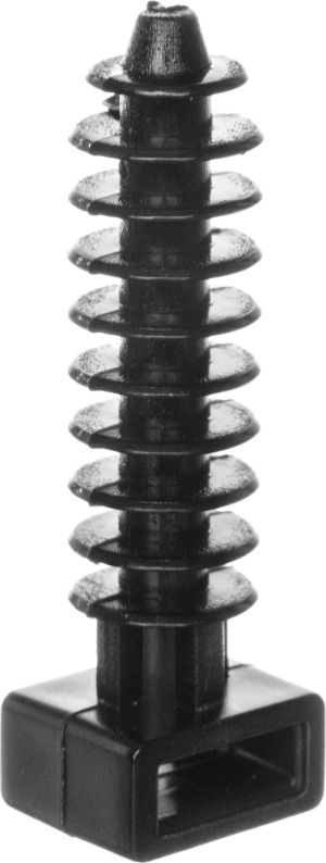Elektro-Plast Podstawka montażowa do opasek zaciskowych czarna PMW-8-45-UV (25.245) 100szt. 1