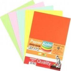 Polsirhurt Papier ksero A4 80g mix kolorów 200 arkuszy 1