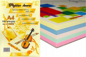 Protos Papier ksero A4 80g mix kolorów 100 arkuszy 1