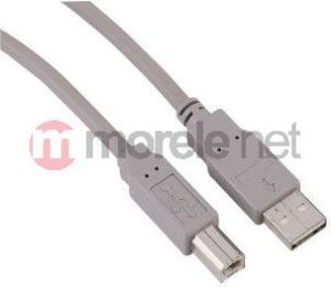Kabel USB Hama USB-A - USB-B 1.8 m Szary (29099) 2
