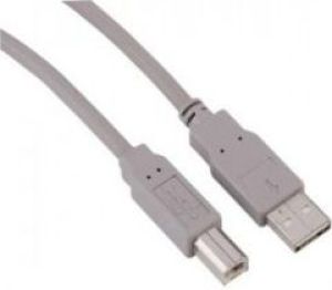 Kabel USB Hama USB-A - USB-B 3 m Szary (29100) 1