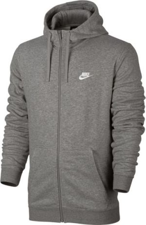 Nike Bluza męska NSW Hoodie FZ szara r. L (804391-063) 1