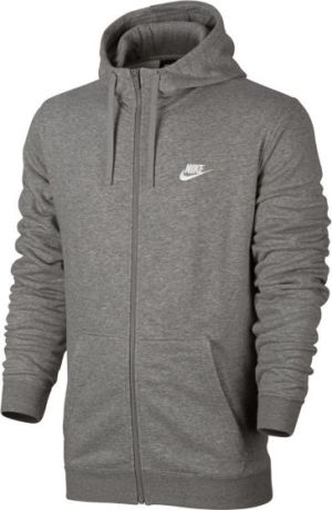 Nike Bluza męska NSW Hoodie FZ szara r. XXL (804391-063) 1