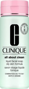 Clinique Liquid Facial Soap Oily Skin Formula Mydło w płynie do twarzy 200 ml 1