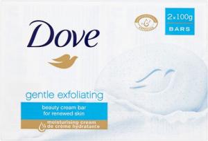 Dove  Gentle Exfoliating Mydło w kostce 2x100g 1