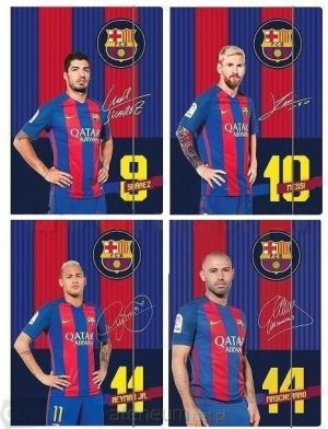 Astra Teczka z gumką FC Barca Fan 6 2