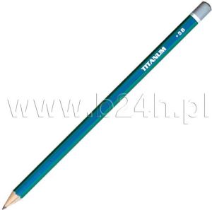 Titanum Ołówki techniczne Titanum bez gumki 5B (AS034B) opakowanie 12szt 1