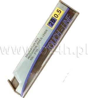 Titanum Grafit do ołówków 2B MSL-9799 12szt 1