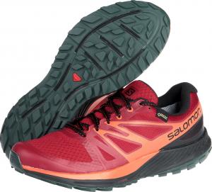 Buty trekkingowe męskie Salomon Buty męskie Sense Escape GTX czerwono-czarne r. 41 1/3 (406123) 4