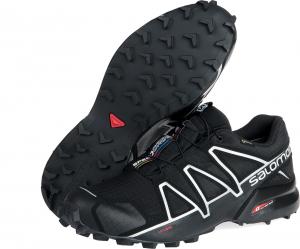 Salomon Buty męskie Speedcross 4 GTX Black/Black r. 44 (383181) 4