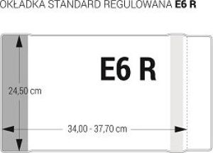 Biurfol Okładka standard regulowana E6 25 szt. (OZK-47) 1