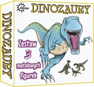 Figurka Abino Dinozaury Figurki Metalowe 1