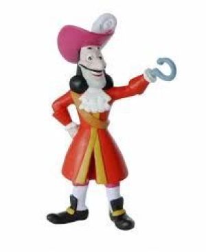 Figurka Bullyland Disney "Kapitan Jake i Piraci z Nibylandii" - Kapitan Hook (12890) 1