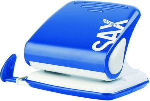 Dziurkacz SAX Design 418 25 kartek Niebieski (PBSX0727) 2