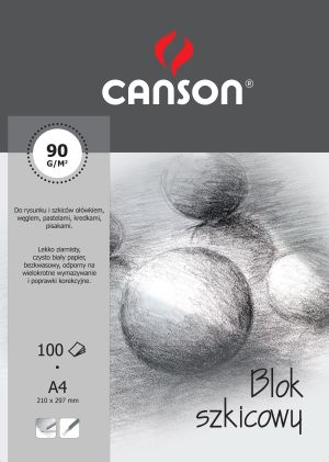 Canson Szkicownik A4 100k 1