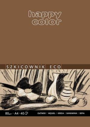 Happy Color Szkicownik A3 40k ochra 1