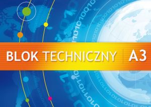 Kreska Blok techniczny A3 10k biały 1