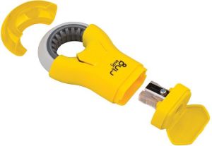 Euros Gumka i temperówka RING żółta (sv-ring1fs) 2